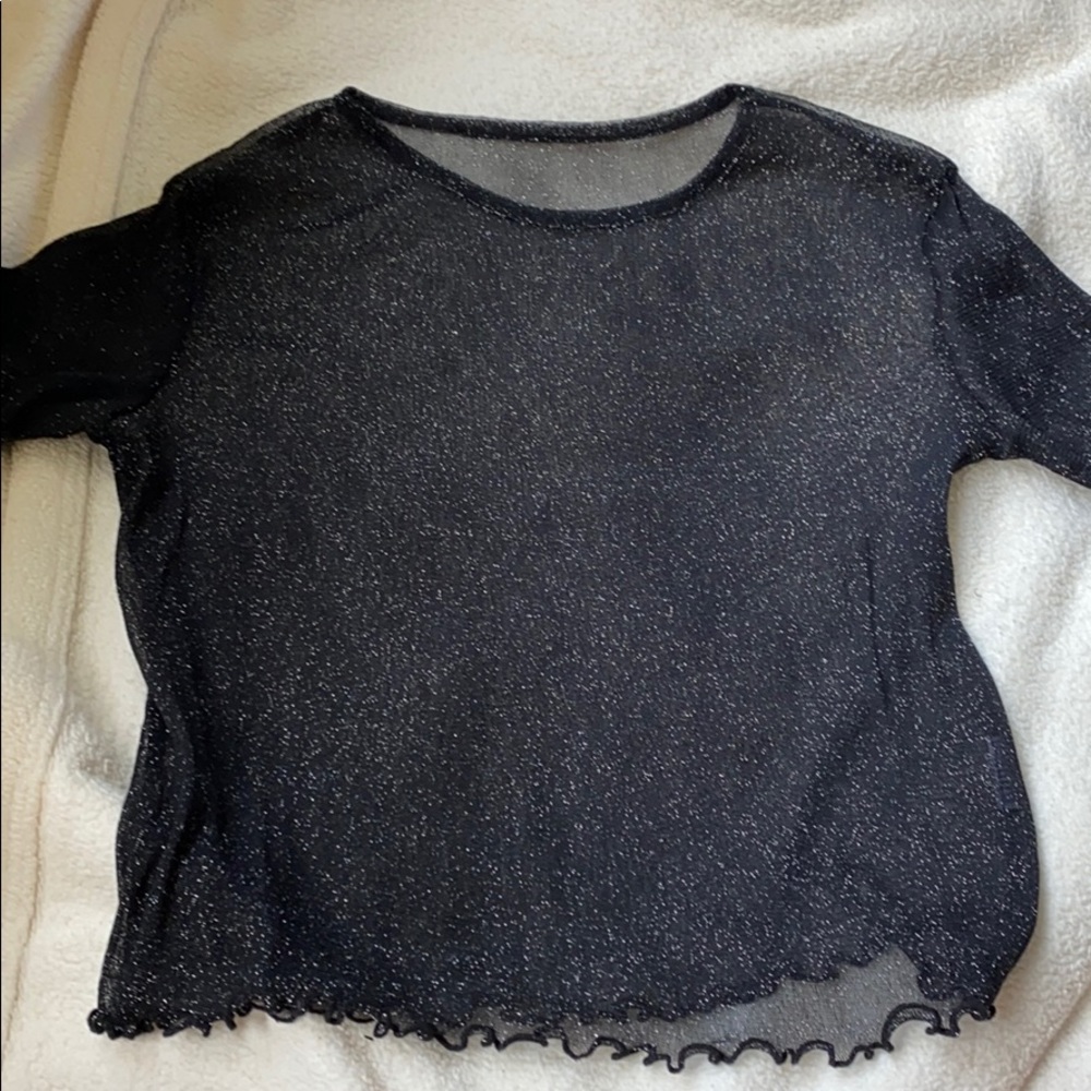 Brandy Melville glitter top